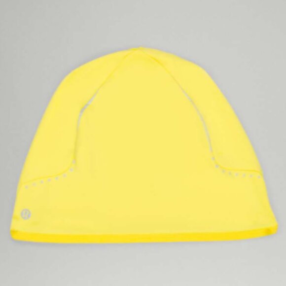 Brand New Lululemon MATCHING SET Beanie AND Gloves in Sonic Yellow - Picture 3 of 8